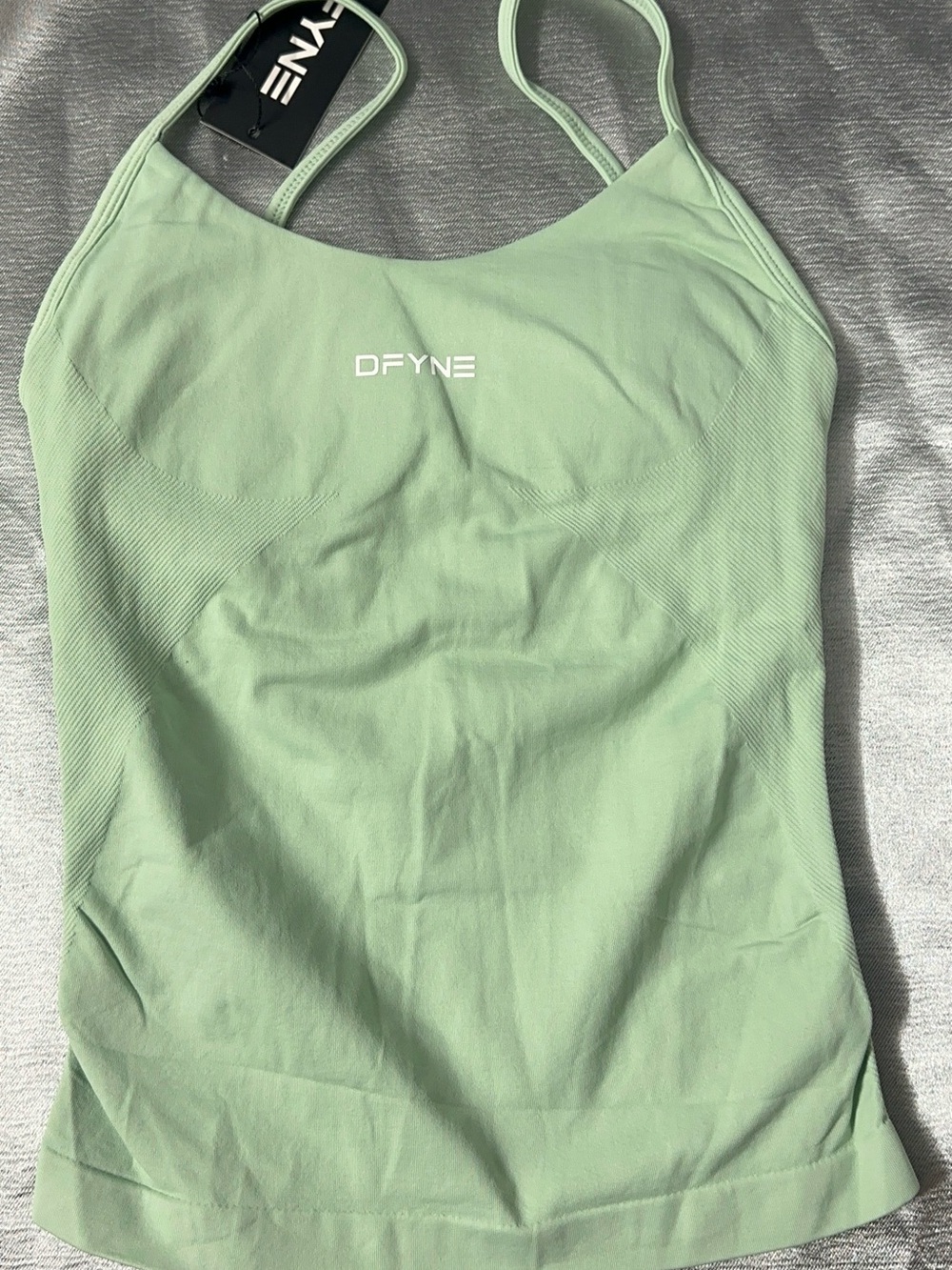 DFYNE Mint Green One-Piece Swim Tank